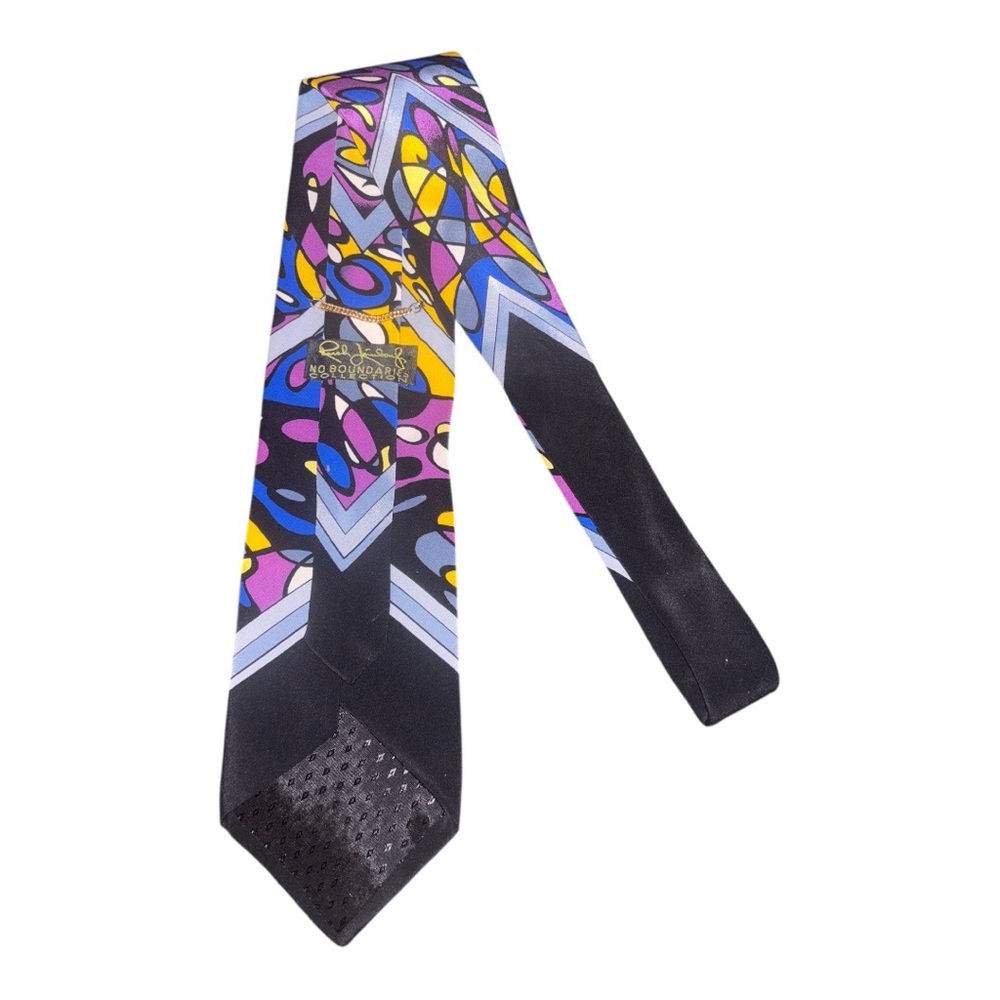 Vibrant Abstract Patterned Tie - image 1